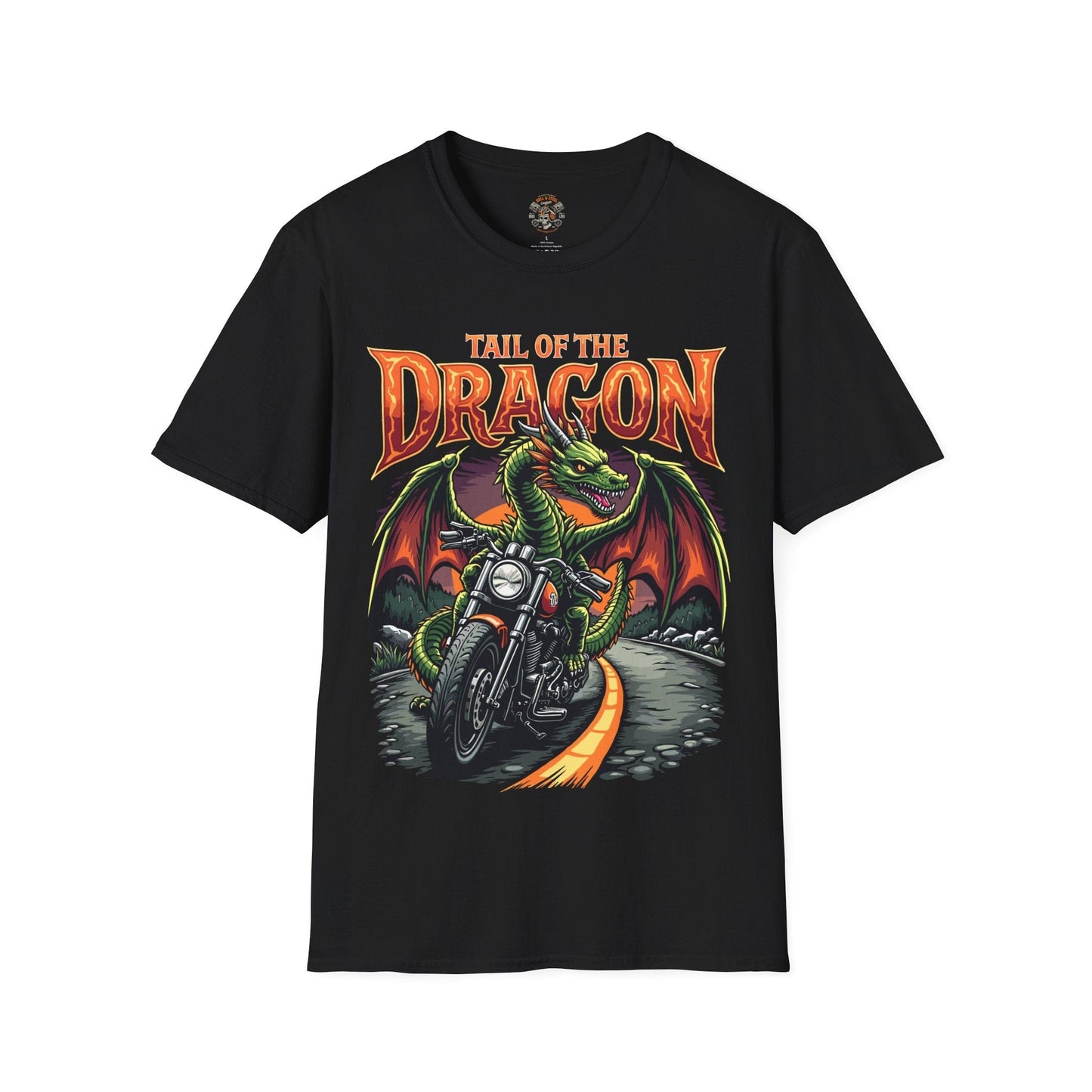 Tail Of The Dragon Motorcycle T-shirt