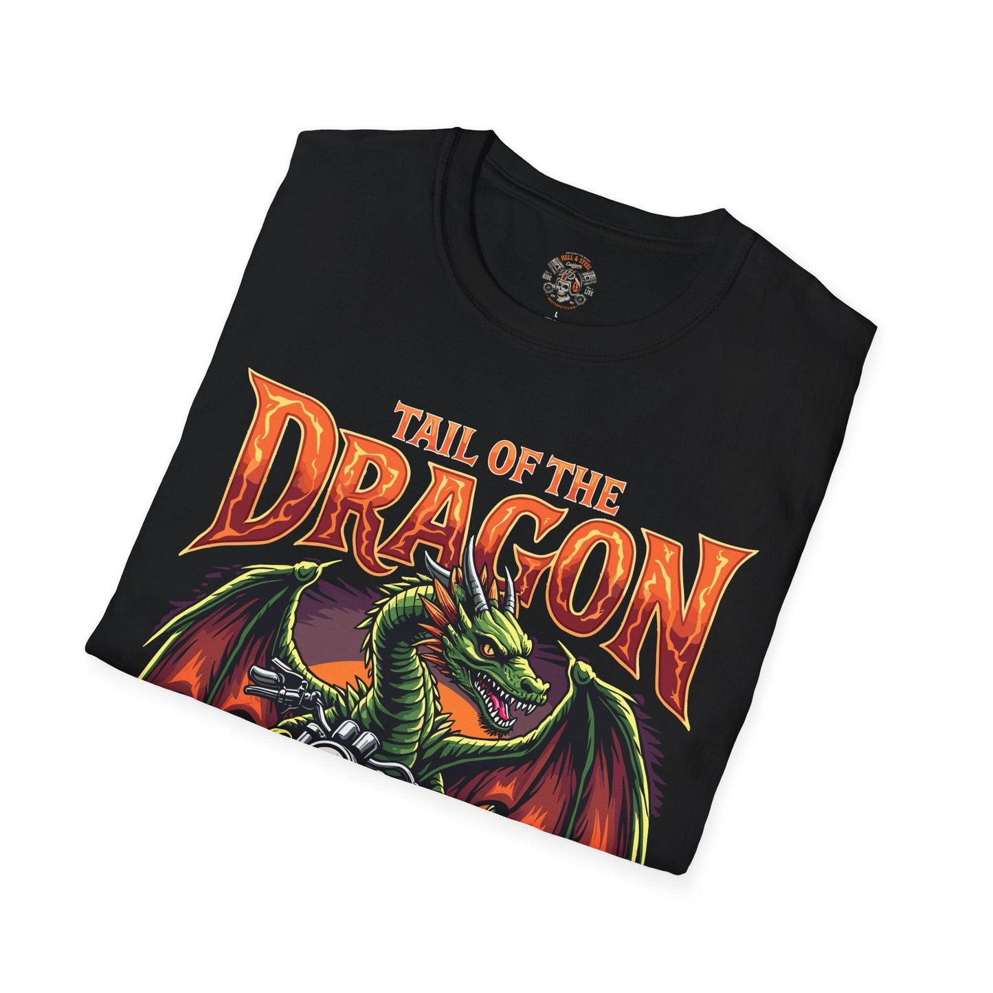 Tail Of The Dragon Motorcycle T-shirt