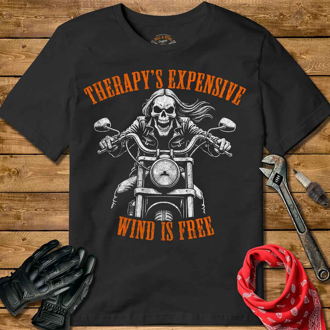 Wind Therapy Motorcycle T-shirt
