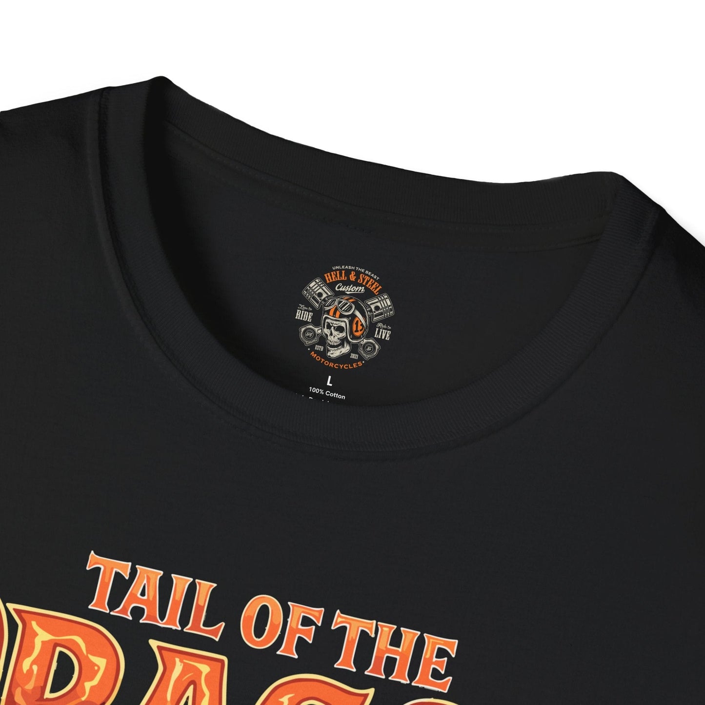 Tail Of The Dragon Motorcycle T-shirt