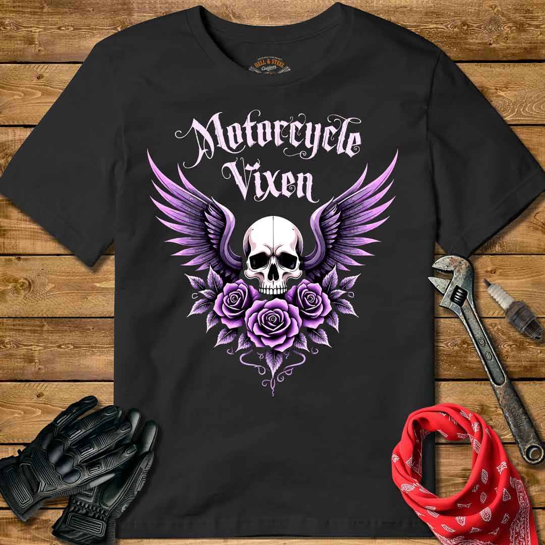 Motorcycle Vixen Women's T-shirt