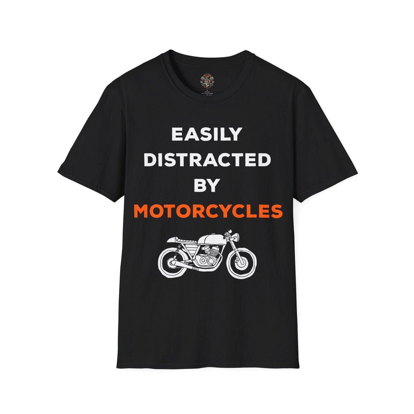 Easily Distracted By Motorcycles T-shirt