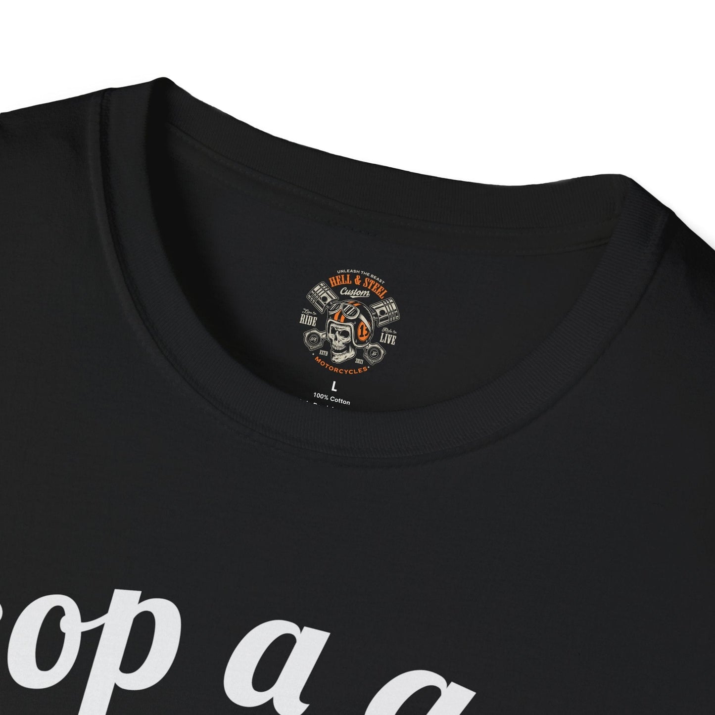 Drop A Gear And Dissappear Motorcycle T-shirt