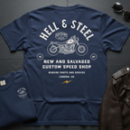 Hell And Steel New And Salvaged 2-Sided T-Shirt