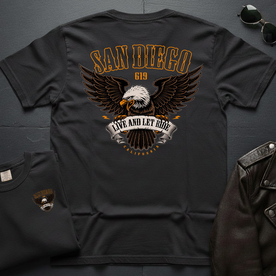 San Diego Eagle 2-Sided T-Shirt