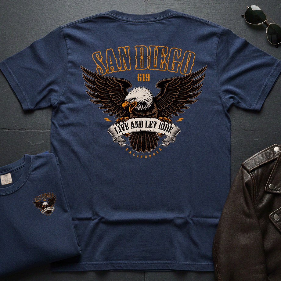 San Diego Eagle 2-Sided T-Shirt