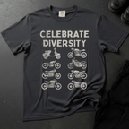 Celebrate Diversity - Front Print T-shirt