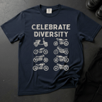 Celebrate Diversity - Front Print T-shirt