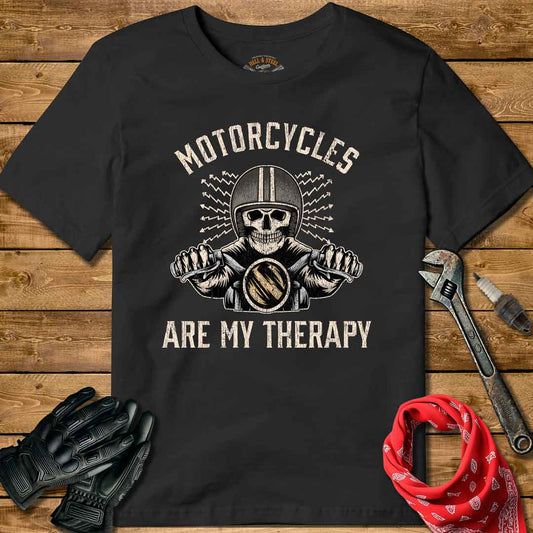 Motorcycles Are My Therapy T-shirt