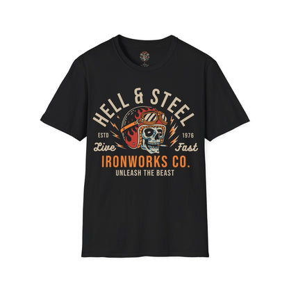 Hell & Steel Ironworks Co T-shirt