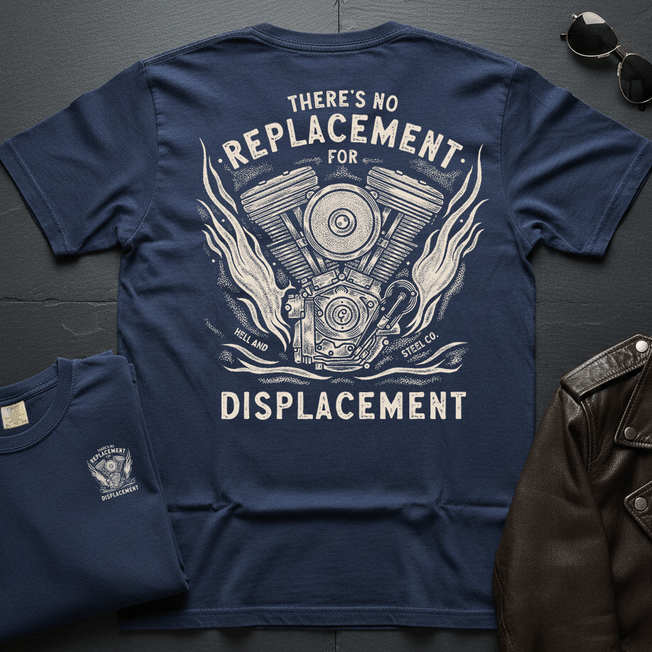No Replacement For Displacement 2-Sided T-Shirt