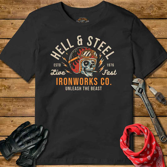 Hell & Steel Ironworks Co T-shirt