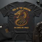 318 Curves Tail Of The Dragon 2-Sided T-Shirt
