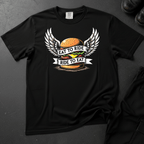 Eat To Ride - Ride To Eat - Front Print T-shirt