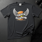 Eat To Ride - Ride To Eat - Front Print T-shirt