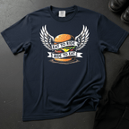 Eat To Ride - Ride To Eat - Front Print T-shirt