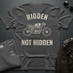 Ridden Not Hidden Distressed 2-Sided T-Shirt
