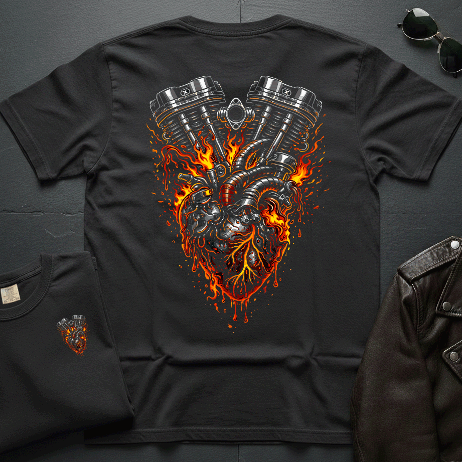 Iron Heart 2-Sided T-Shirt