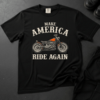 Make America Ride Again - Front Print T-shirt