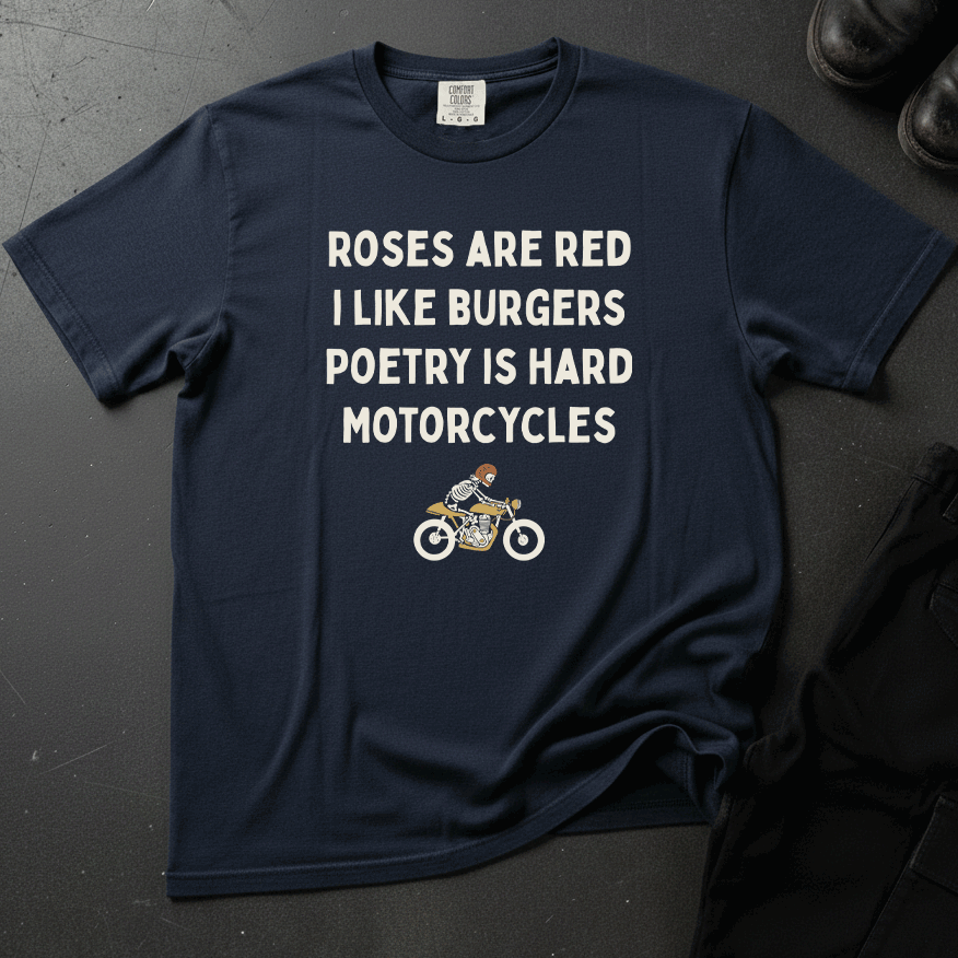 Poetry Is Hard T-Shirt
