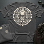 Hell and Steel Cog Badge 2-Sided T-Shirt