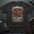 318 Curves Tail Of The Dragon 2-Sided T-Shirt