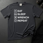Eat Sleep Wrench Repeat T-shirt