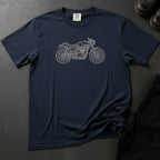 Hand Drawn Motorcycle T-shirt