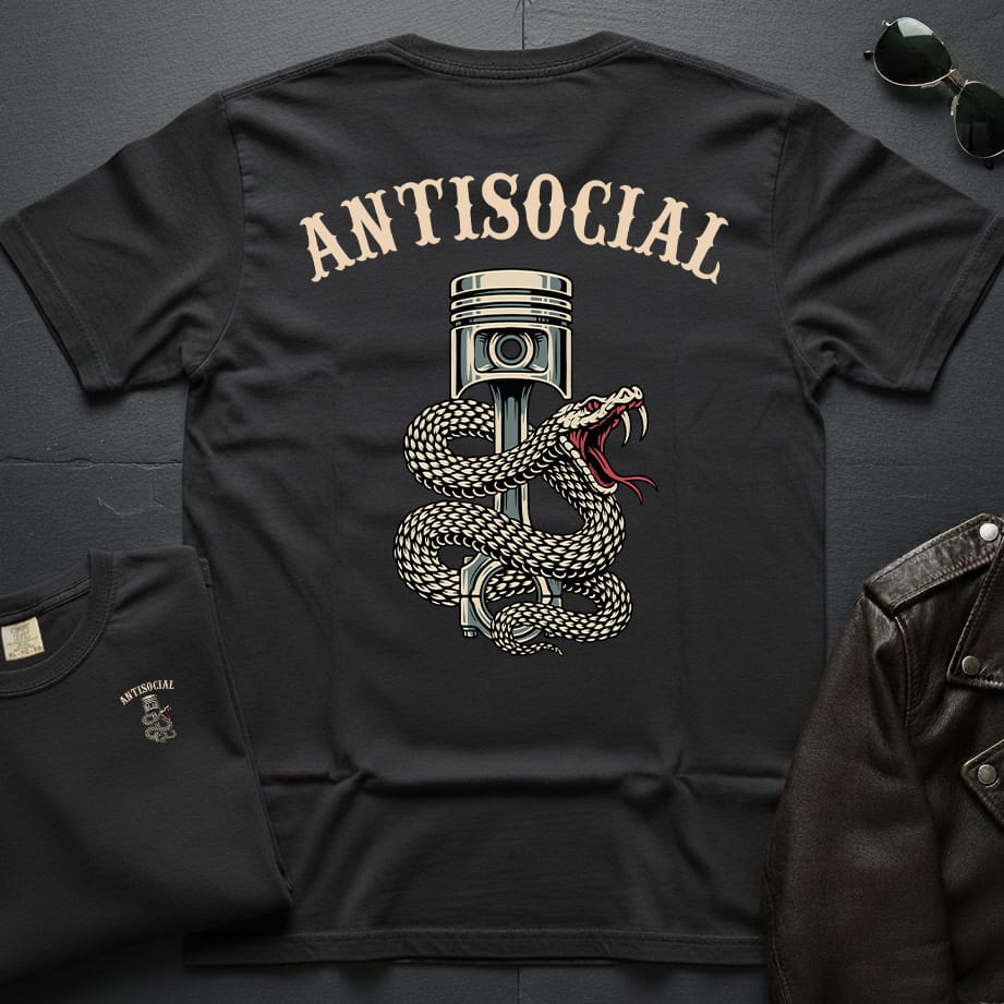 Antisocial 2-Sided T-Shirt