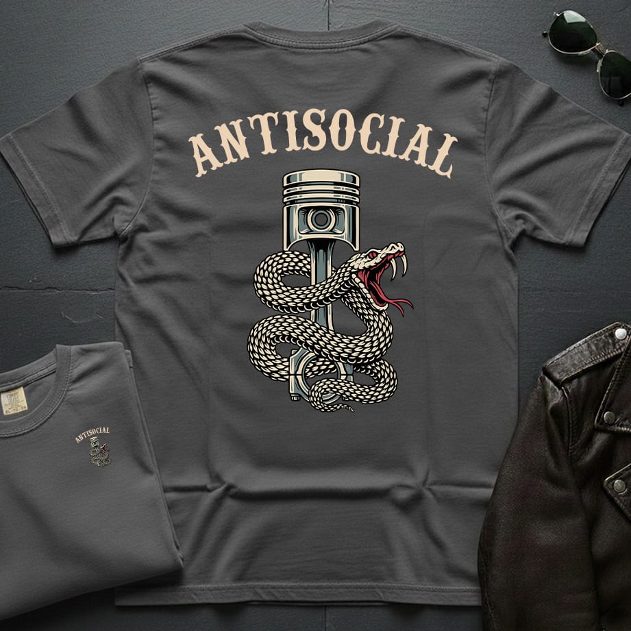 Antisocial 2-Sided T-Shirt