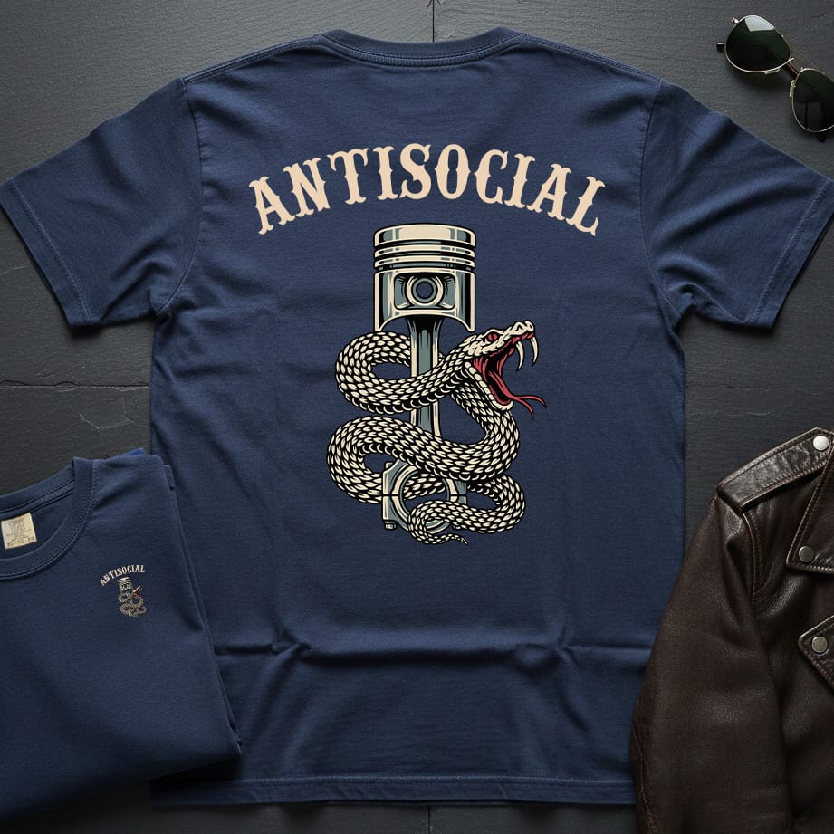 Antisocial 2-Sided T-Shirt