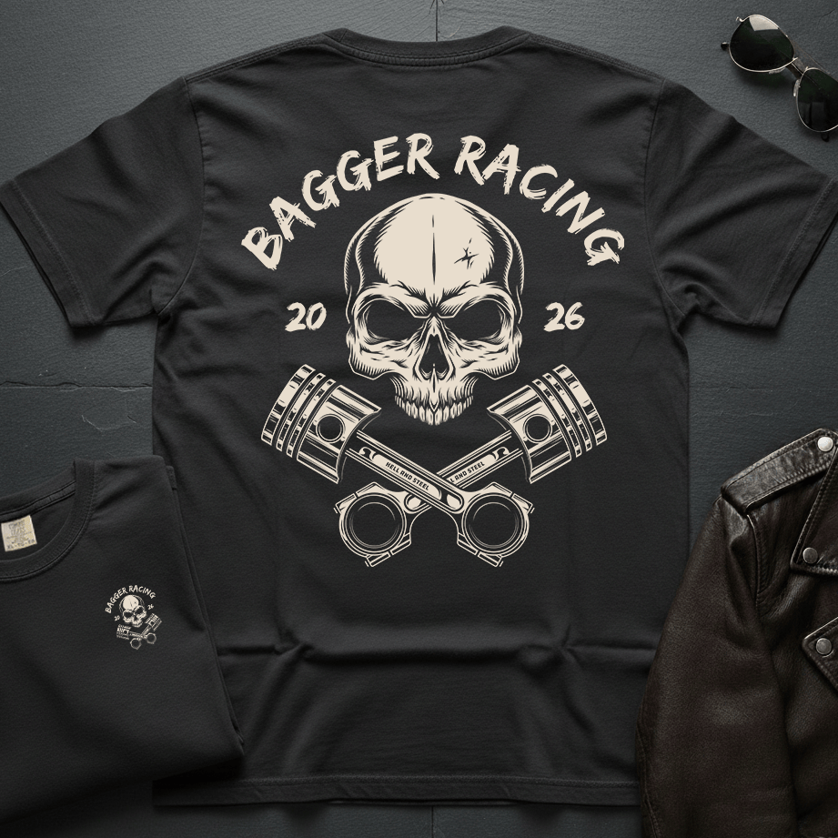 Bagger Racing 2-Sided T-Shirt