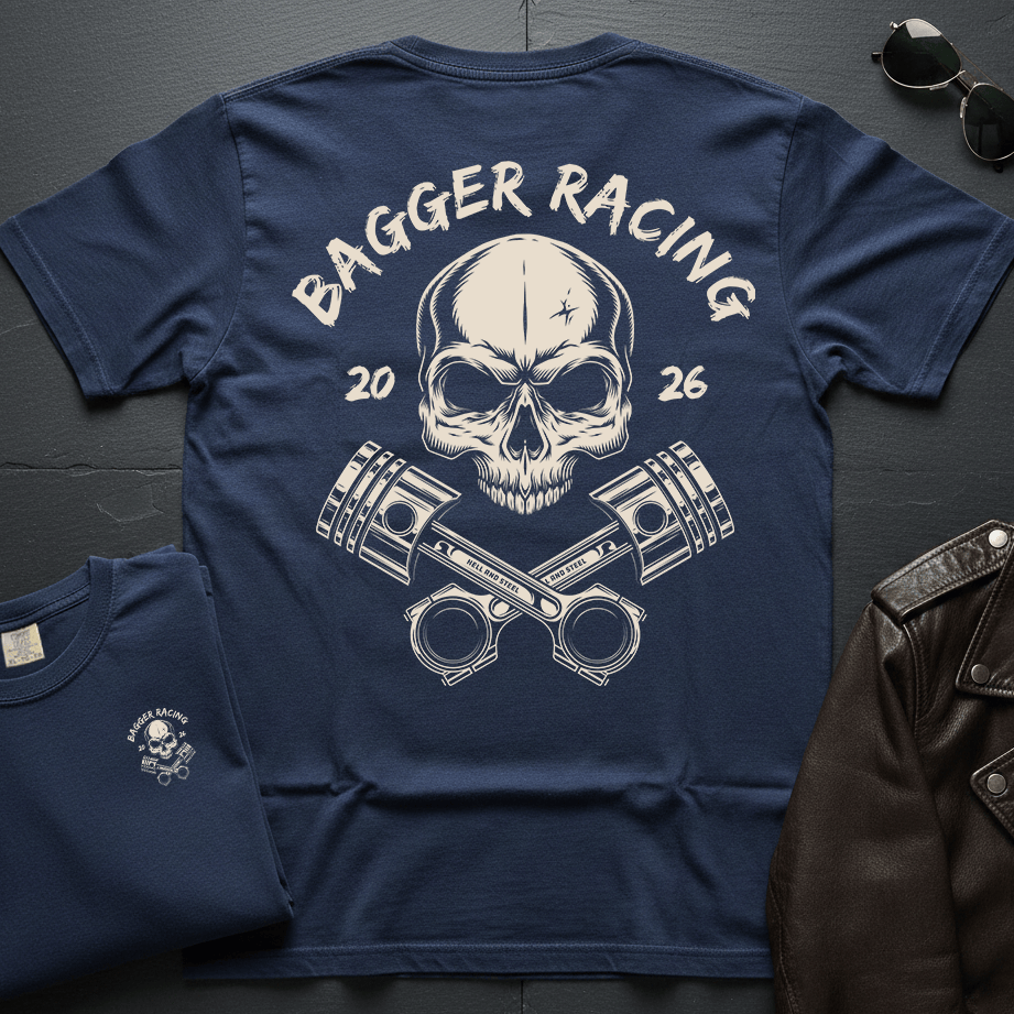 Bagger Racing 2-Sided T-Shirt