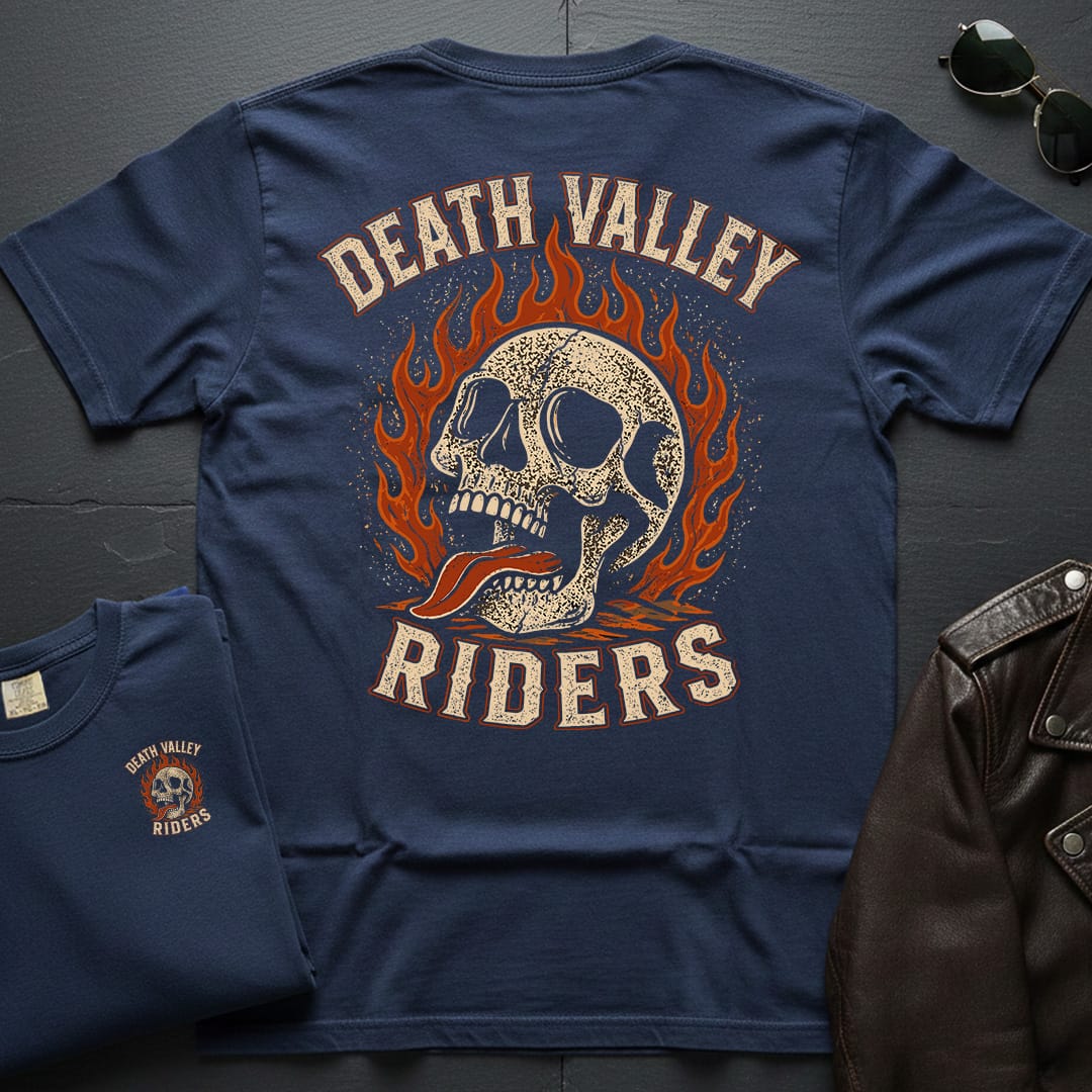 Death Valley Riders 2-Sided T-Shirt