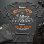 Custom Motorcycles 2-Sided T-Shirt