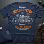 Custom Motorcycles 2-Sided T-Shirt