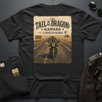 Kansas Tail Of The Dragon Parody 2-Sided T-Shirt
