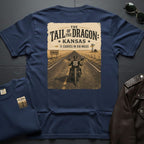 Kansas Tail Of The Dragon Parody 2-Sided T-Shirt