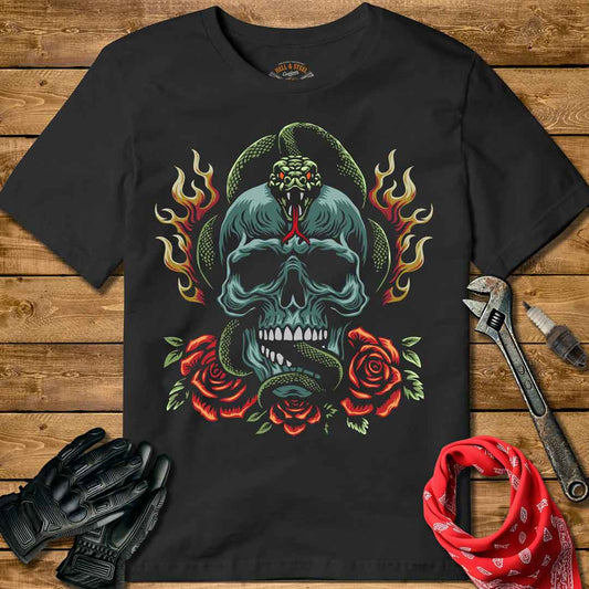 Snake and Skull T-shirt