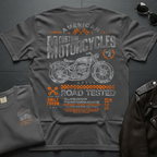 Custom Road Tested Distressed 2-Sided T-Shirt