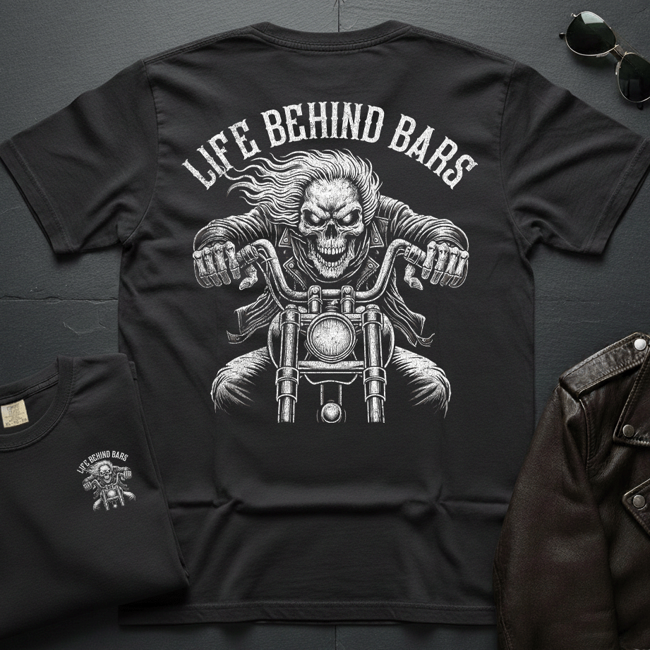 Life Behind Bars Distressed 2-Sided T-Shirt