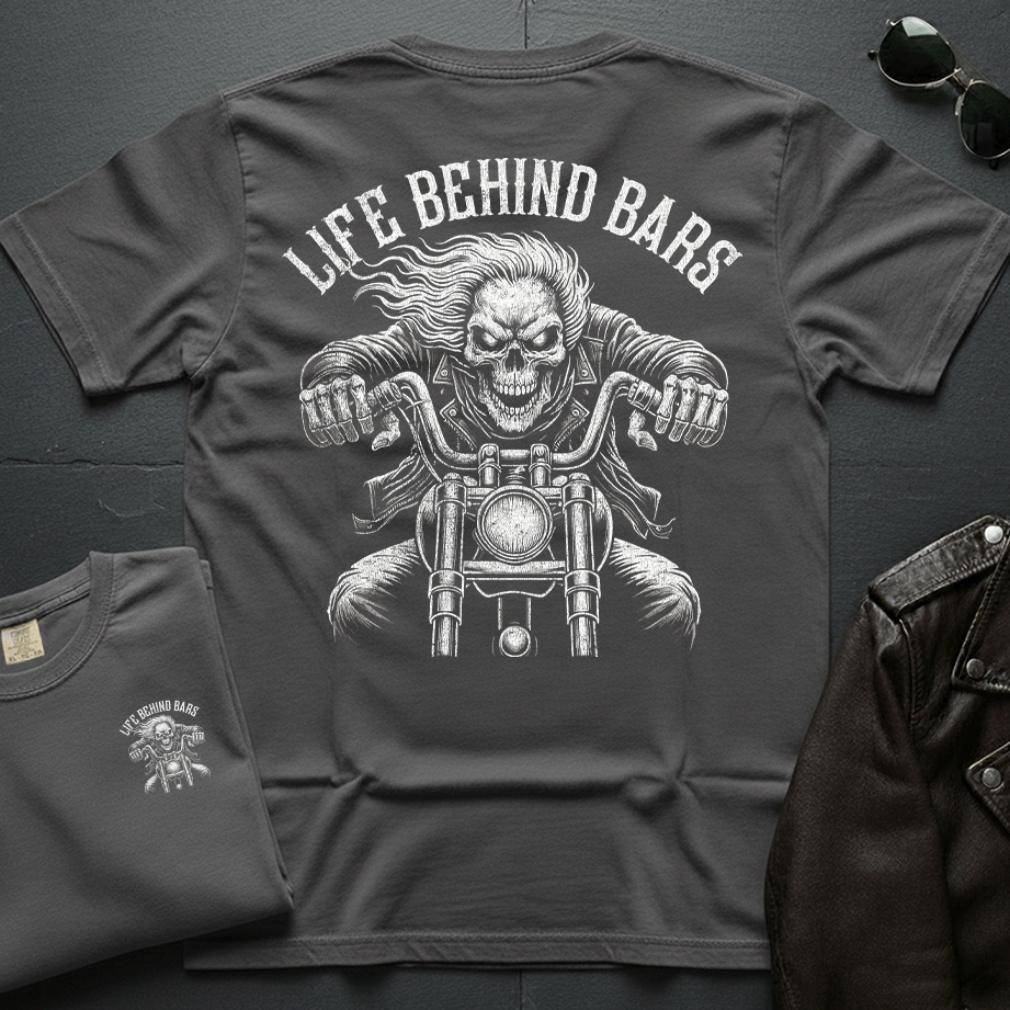 Life Behind Bars Distressed 2-Sided T-Shirt