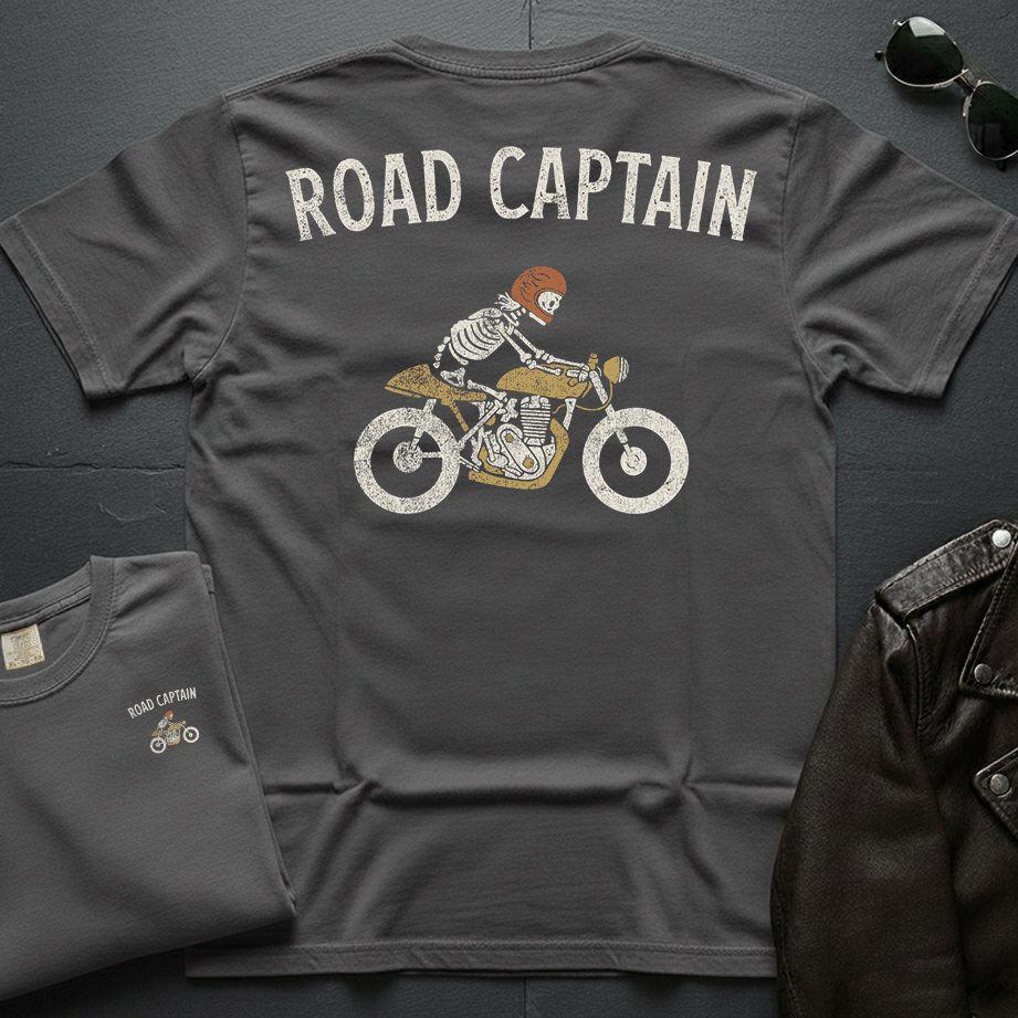 Road Captain Bike 2-Sided T-Shirt