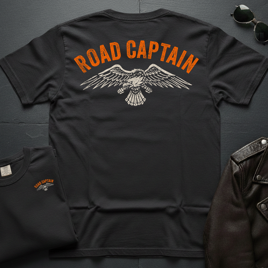 Road Captain Eagle 2-Sided T-Shirt