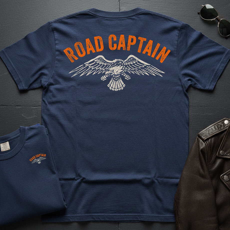 Road Captain Eagle 2-Sided T-Shirt