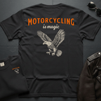 Motorcycling Is Magic 2-Sided T-Shirt