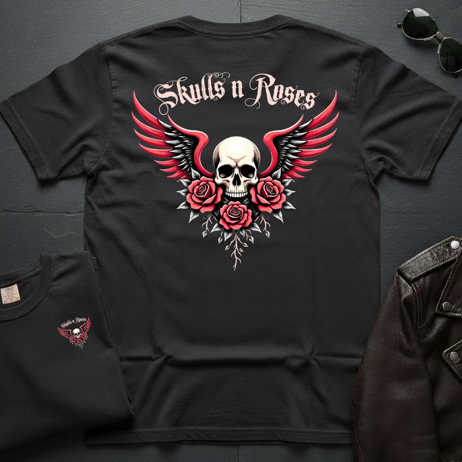 Skulls N Roses 2-Sided T-Shirt