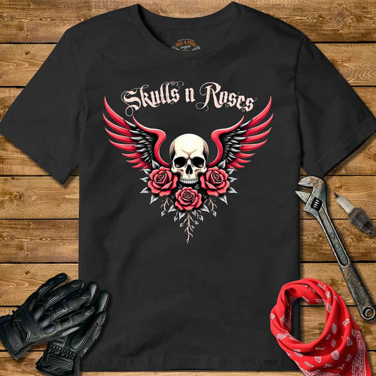 Skulls And Roses Women's T-shirt