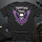 Motorcycle Vixen 2-Sided T-Shirt