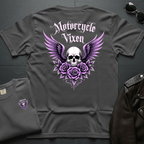 Motorcycle Vixen 2-Sided T-Shirt